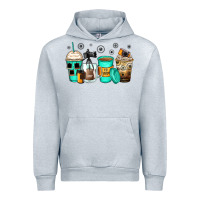 Heather Grey photography coffee cups Urban Hoodie - Zillion Design Studio