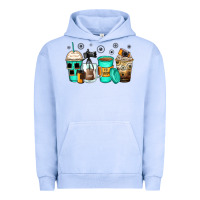 Pigment Grape Ice photography coffee cups Urban Hoodie - Zillion Design Studio