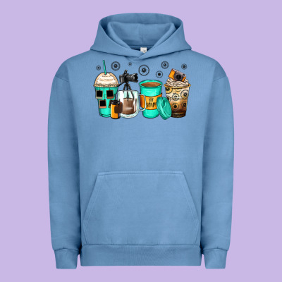 Photography Coffee Cups Urban Hoodie Designed By Zillion Design Studio