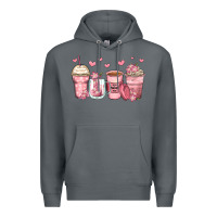 Rock mother's day floral coffee cups Premium Hoodie - Zillion Design Studio