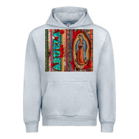 Heather Grey abuela serape leopard tumbler 3 Urban Hoodie - CTS Tumbler Store