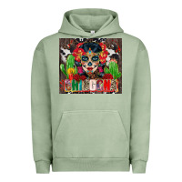 Pigment Oil Green chingona tumbler 3 Urban Hoodie - CTS Tumbler Store