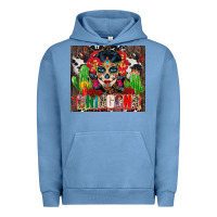 Pigment Pebble Blue chingona tumbler 3 Urban Hoodie - CTS Tumbler Store