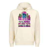 Sandshell ohana means family Premium Hoodie - Zillion Design Studio