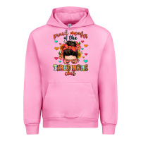 Fuchsia Pink proud member of the tired moms club Urban Hoodie - Zillion Design Studio