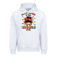 White proud member of the tired moms club Urban Hoodie - Zillion Design Studio