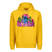 Lemon ohana stitch Premium Hoodie - Zillion Design Studio