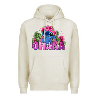 Oatmeal Heather ohana stitch Premium Hoodie - Zillion Design Studio