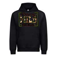 Black raising wild things Urban Hoodie - Zillion Design Studio