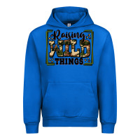 Cobalt raising wild things Urban Hoodie - Zillion Design Studio