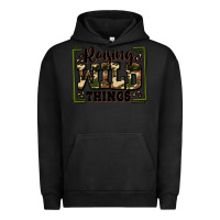 Pigment Black raising wild things Urban Hoodie - Zillion Design Studio