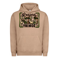 Pigment Burro raising wild things Urban Hoodie - Zillion Design Studio