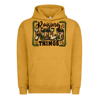 Pigment Peanut Butter raising wild things Urban Hoodie - Zillion Design Studio