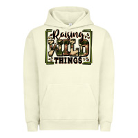 Pigment Pistachio raising wild things Urban Hoodie - Zillion Design Studio