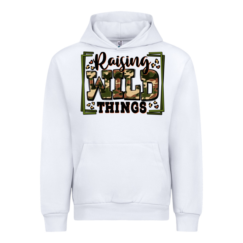 Raising Wild Things Urban Hoodie by Zillion Design Studio | Teevron