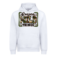 White raising wild things Urban Hoodie - Zillion Design Studio