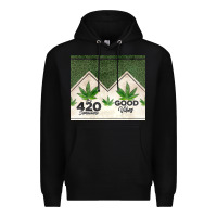 Black 420 somewhere good vibes weed tumbler2 Premium Hoodie - CTS Tumbler Store