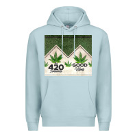 Blue Mist 420 somewhere good vibes weed tumbler2 Premium Hoodie - CTS Tumbler Store