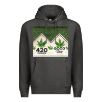 Charcoal Heather 420 somewhere good vibes weed tumbler2 Premium Hoodie - CTS Tumbler Store