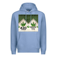 Colony Blue 420 somewhere good vibes weed tumbler2 Premium Hoodie - CTS Tumbler Store
