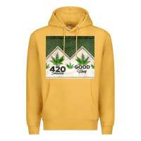 Mustard 420 somewhere good vibes weed tumbler2 Premium Hoodie - CTS Tumbler Store