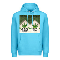 Ocean Blue 420 somewhere good vibes weed tumbler2 Premium Hoodie - CTS Tumbler Store