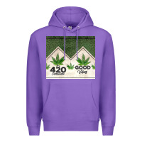 Purple 420 somewhere good vibes weed tumbler2 Premium Hoodie - CTS Tumbler Store