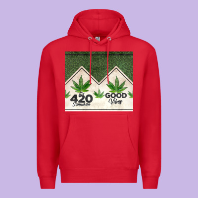 420 Somewhere Good Vibes Weed Tumbler2 Premium Hoodie Designed By Cts Tumbler Store