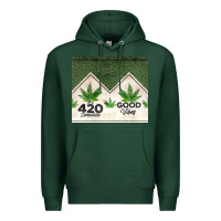 Sports Green 420 somewhere good vibes weed tumbler2 Premium Hoodie - CTS Tumbler Store