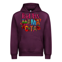 Mauve Wine bad ass mama cita Urban Hoodie - CTS Tumbler Store