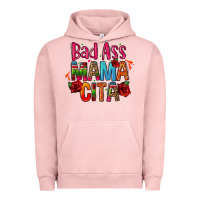 Pigment Salmon bad ass mama cita Urban Hoodie - CTS Tumbler Store