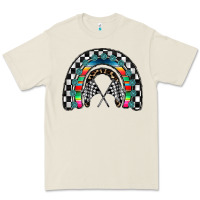 Bone Racing Rainbow Premium Tee - CowhideDigitalArt
