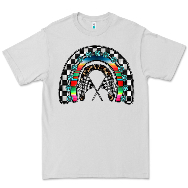 Racing Rainbow Premium Tee by CowhideDigitalArt | Teevron