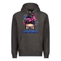 Smoke ohana stitch messy bun Premium Hoodie - Zillion Design Studio