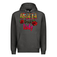 Charcoal Heather abuela our lady Premium Hoodie - CTS Tumbler Store