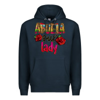 Navy abuela our lady Premium Hoodie - CTS Tumbler Store