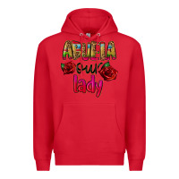 Red abuela our lady Premium Hoodie - CTS Tumbler Store