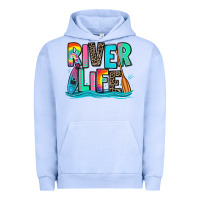 Pigment Grape Ice river life kayaking Urban Hoodie - Zillion Design Studio