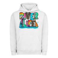 Pigment Lunar Rock river life kayaking Urban Hoodie - Zillion Design Studio