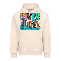 Sandshell river life kayaking Urban Hoodie - Zillion Design Studio