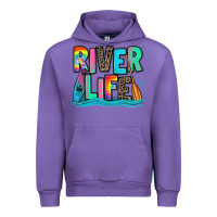 Tulip river life kayaking Urban Hoodie - Zillion Design Studio