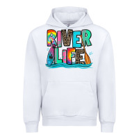 White river life kayaking Urban Hoodie - Zillion Design Studio