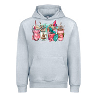 Heather Grey rock hand coffee cups Urban Hoodie - Zillion Design Studio