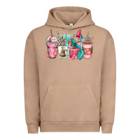 Pigment Burro rock hand coffee cups Urban Hoodie - Zillion Design Studio