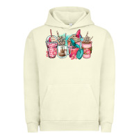 Pigment Pistachio rock hand coffee cups Urban Hoodie - Zillion Design Studio