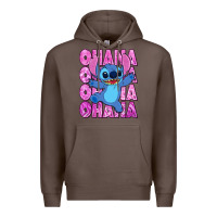Coffee ohana stitch Premium Hoodie - Zillion Design Studio