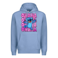 Colony Blue ohana stitch Premium Hoodie - Zillion Design Studio