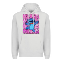 Dove Grey ohana stitch Premium Hoodie - Zillion Design Studio