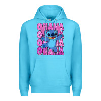 Ocean Blue ohana stitch Premium Hoodie - Zillion Design Studio