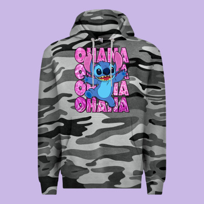 Ohana Stitch Premium Hoodie Designed By Zillion Design Studio